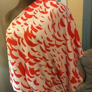 Tyche One Shoulder Print Top